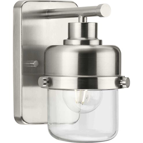 Beckner 1 Light 5 inch Brushed Nickel Bath Light Wall Light