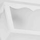 Ceiling Mount 1 Light 8.25 inch White Outdoor Flush Mount