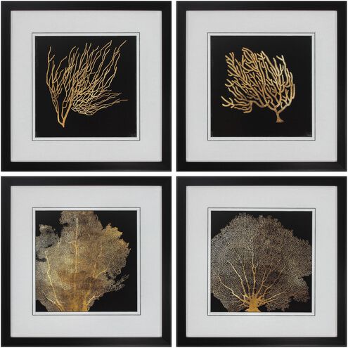 Waterside Collection Yellow Framed Art