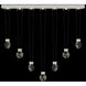 Aria 14 Light 60 inch Silver Pendant Ceiling Light
