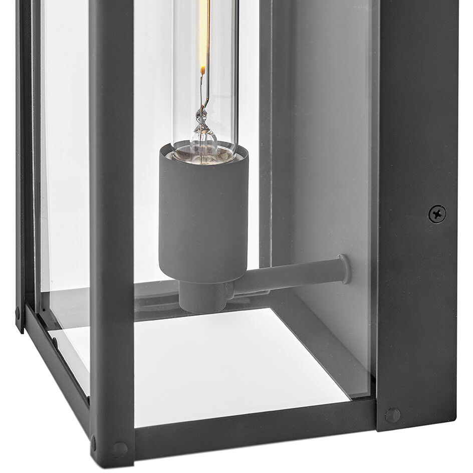 Estate Series Max 1 Light 24 inch Black Outdoor Wall Mount Lantern