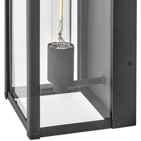 Estate Series Max 1 Light 24 inch Black Outdoor Wall Mount Lantern