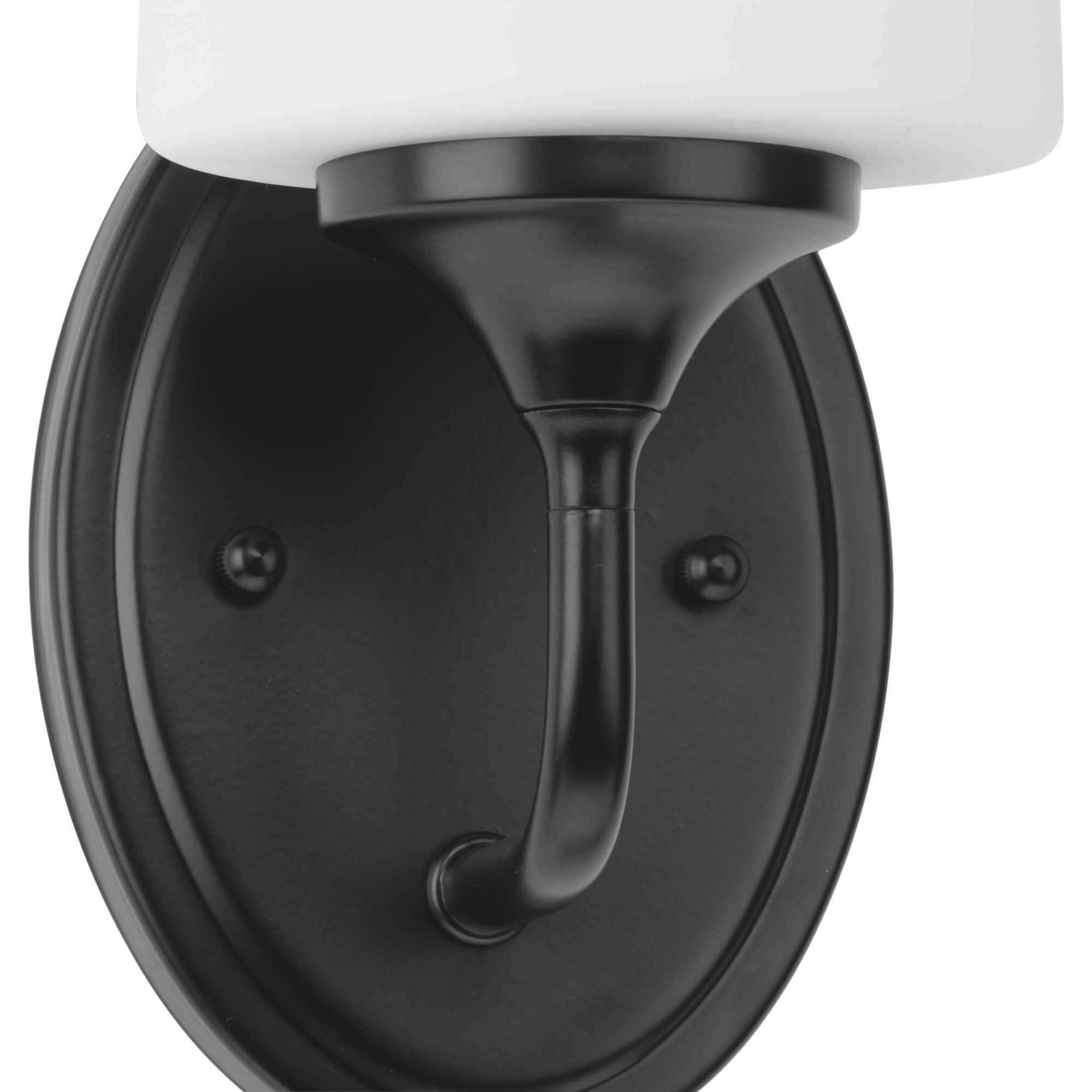 Lynzie 1 Light 5.25 inch Matte Black Bath Vanity Light Wall Light