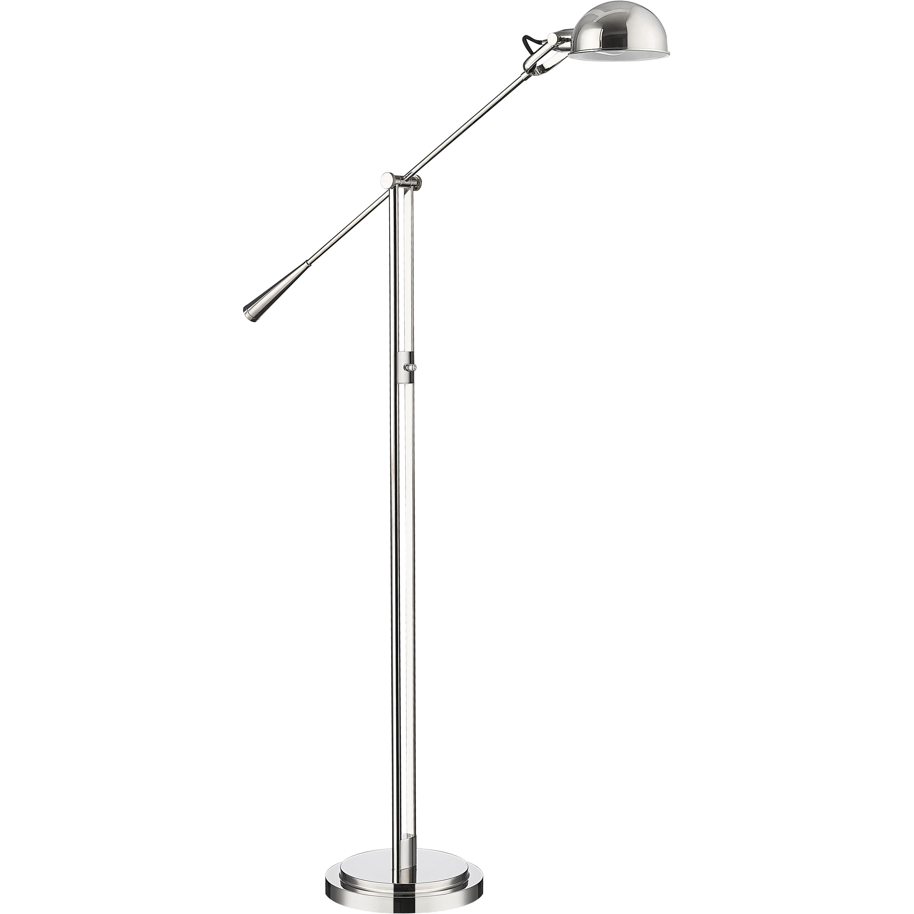 Grammercy Park 82.5 inch 100.00 watt Polished Nickel Floor Lamp Portable Light
