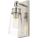 Wentworth 1 Light 4.5 inch Brushed Nickel Wall Sconce Wall Light