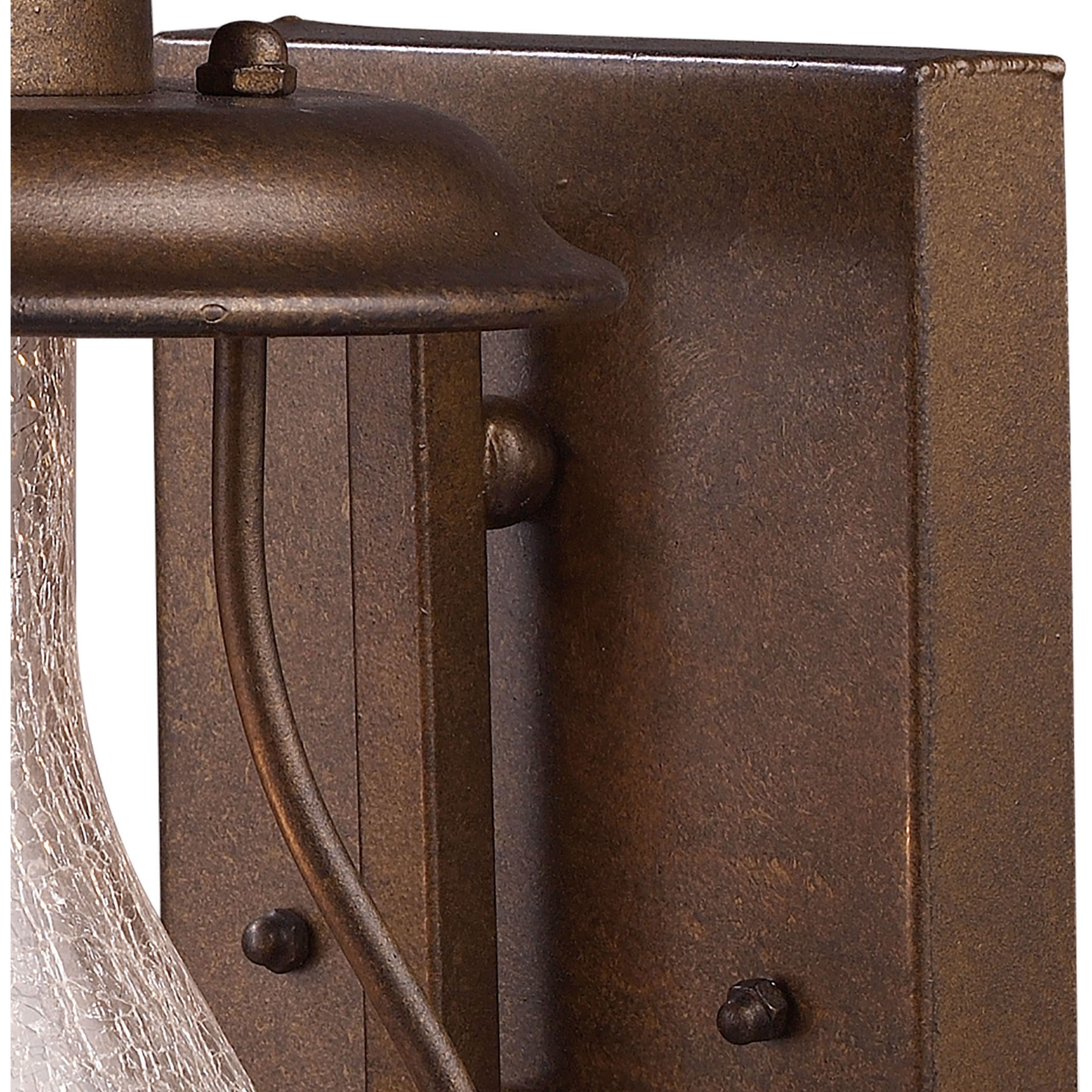 Wikshire 1 Light 15 inch Coffee Bronze Outdoor Wall Sconce