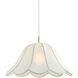 Dara 1 Light 30 inch Aged Brass Pendant Ceiling Light