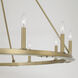 Pearson 12 Light 48.25 inch Aged Brass Chandelier Ceiling Light