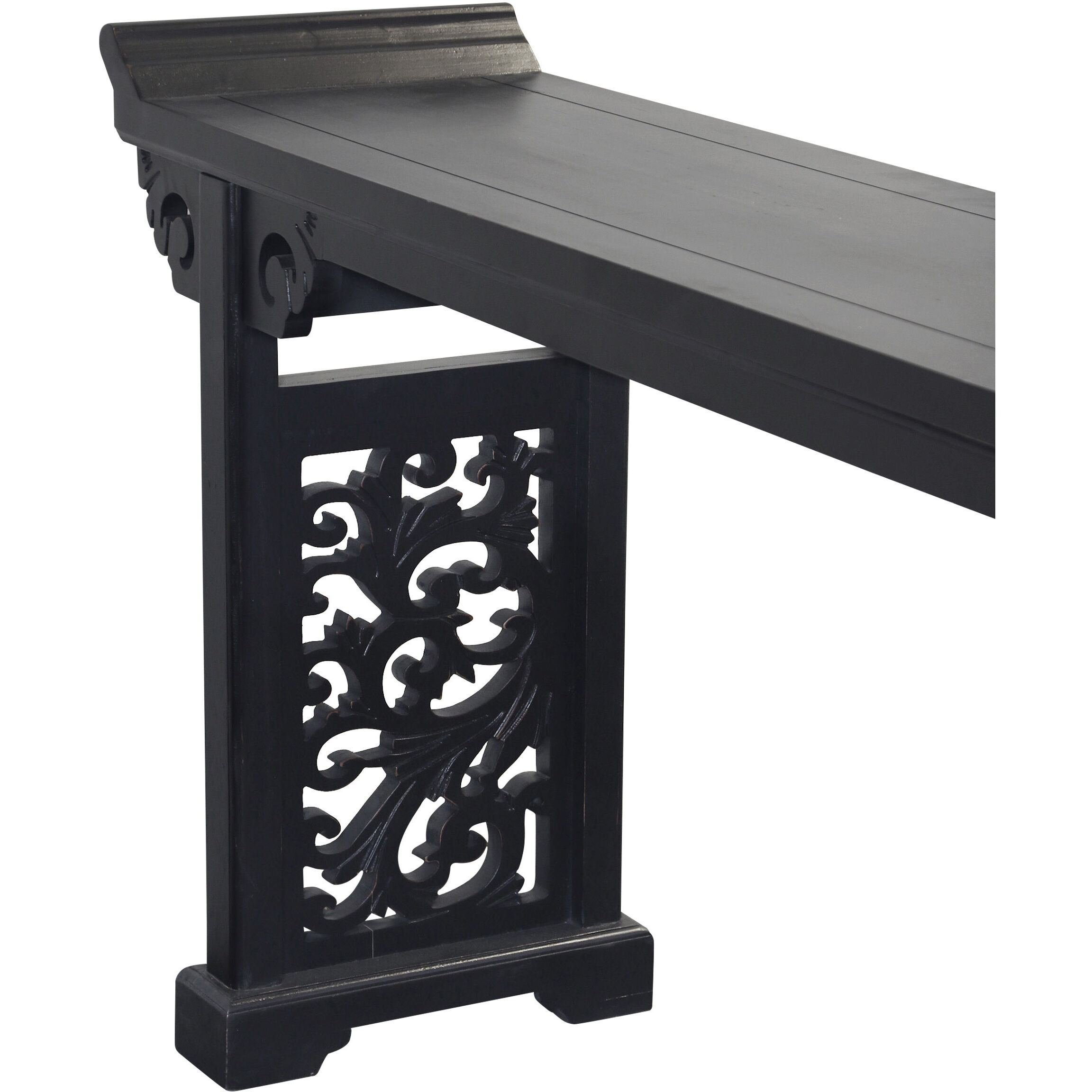 Jiamen 72 X 15 inch Black Console Table