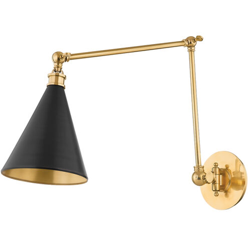 Osterley 1 Light 6.5 inch Aged/Antique Distressed Bronze Wall Sconce Wall Light