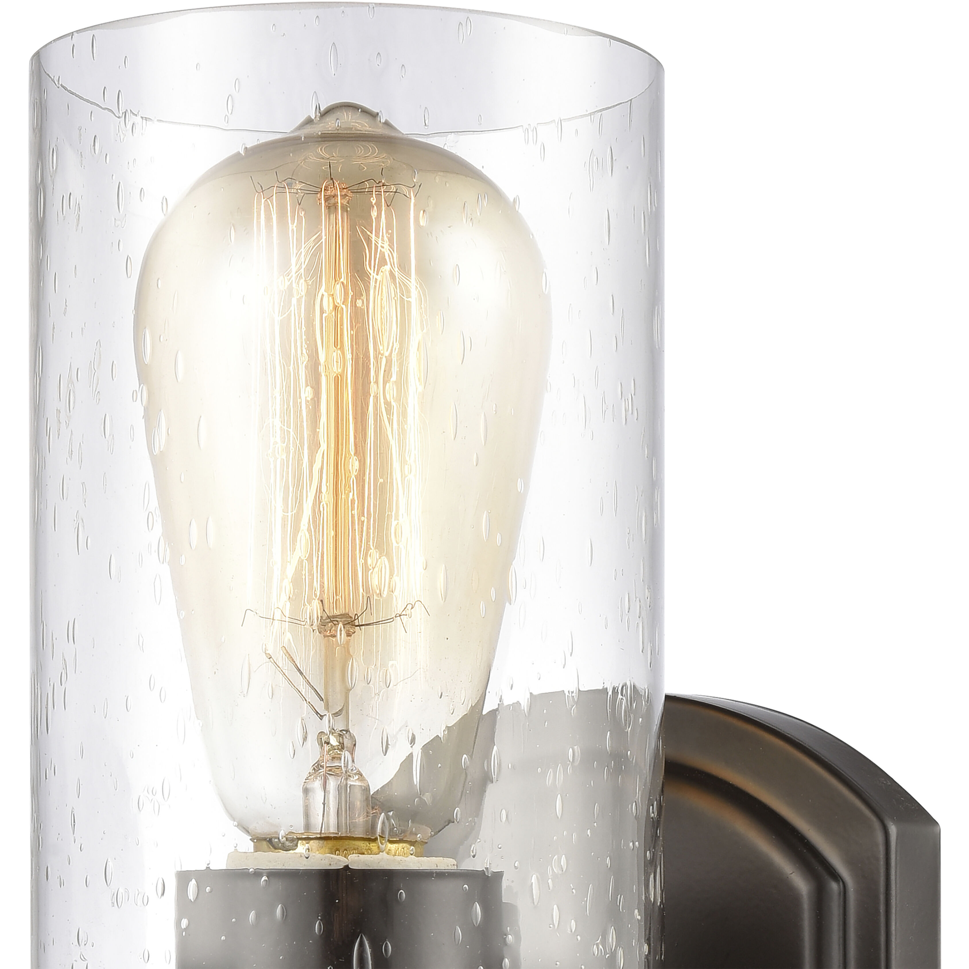 Market Square 1 Light 5 inch Oil Rubbed Bronze Vanity Light Wall Light