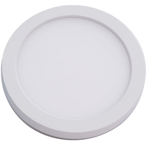 Round LED 5.25 inch White Flush Mount Ceiling Light in 3500K