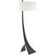 Stasis 58.5 inch 150 watt Black Floor Lamp Portable Light in Natural Anna
