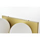 Jaylin 2 Light 14 inch Brass Bath Sconce Wall Light