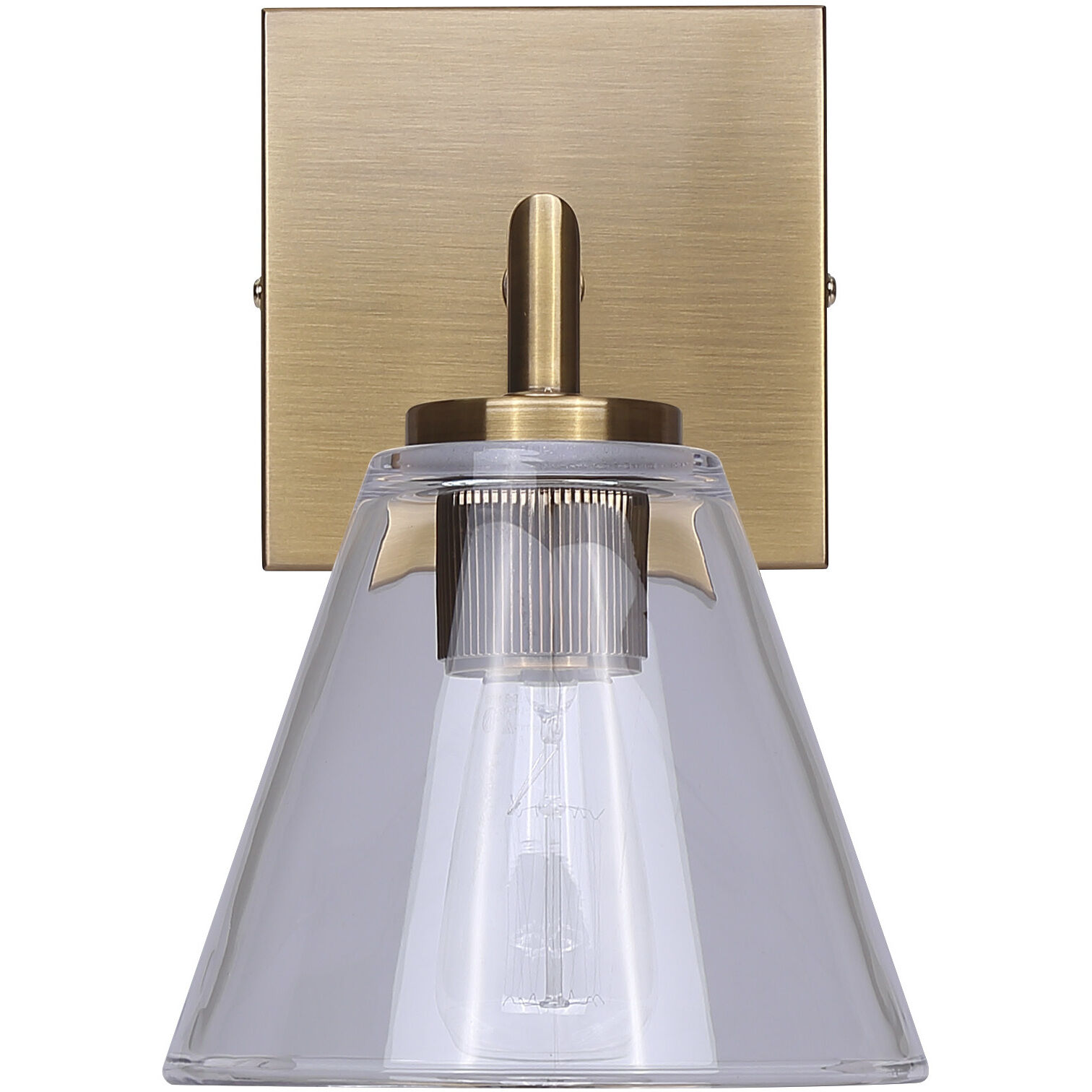 Berklie 1 Light 8 inch Gold Vanity Light Wall Light