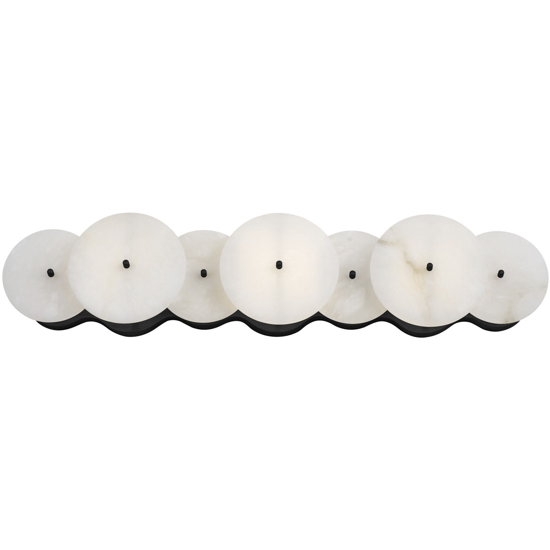 Cosmos 3 Light 28 inch Matte Black Bath Vanity Light Wall Light, Smithsonian Collaboration