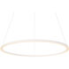 Circa 1 Light 23.6 inch White Pendant Ceiling Light
