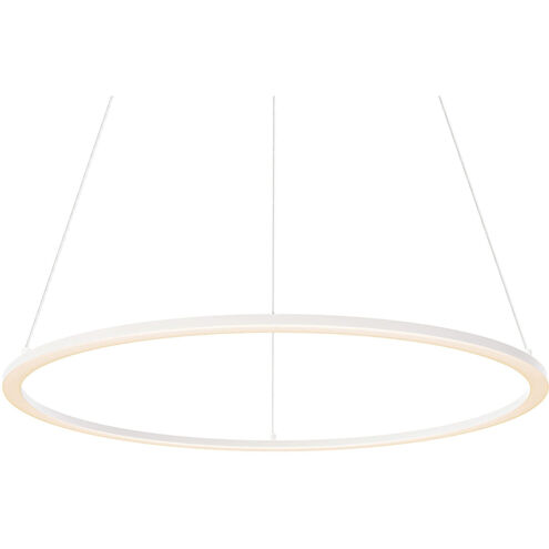 Circa 1 Light 23.6 inch White Pendant Ceiling Light