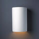 Ambiance Cylinder LED 7.75 inch Bisque Wall Sconce Wall Light, Large