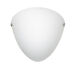 Kailee LED 10 inch Satin Nickel ADA Wall Sconce Wall Light in Opal Matte Glass