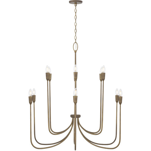 Marley 12 Light 40 inch Mystic Bronze Chandelier Ceiling Light
