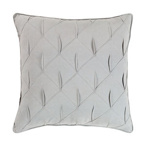 Gretchen 20 X 20 inch Light Gray Pillow Kit, Square