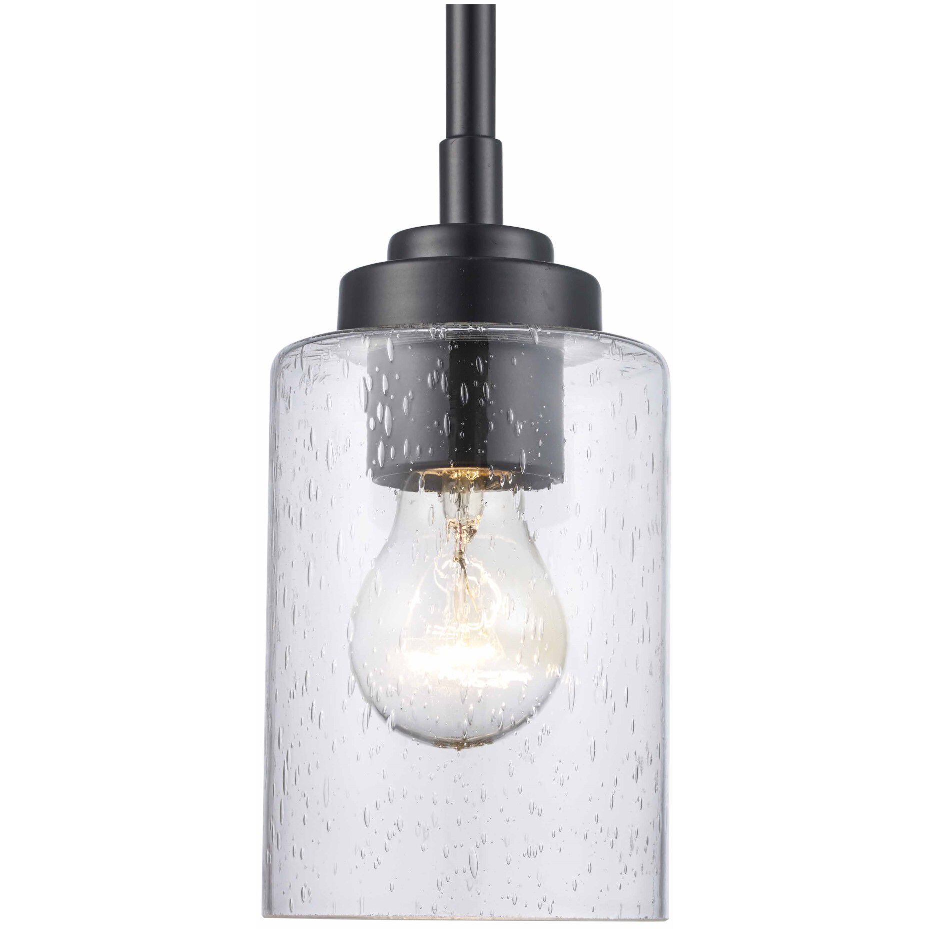 Mod Pod 1 Light 4 inch Black Pendant Ceiling Light