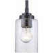 Mod Pod 1 Light 4 inch Black Pendant Ceiling Light