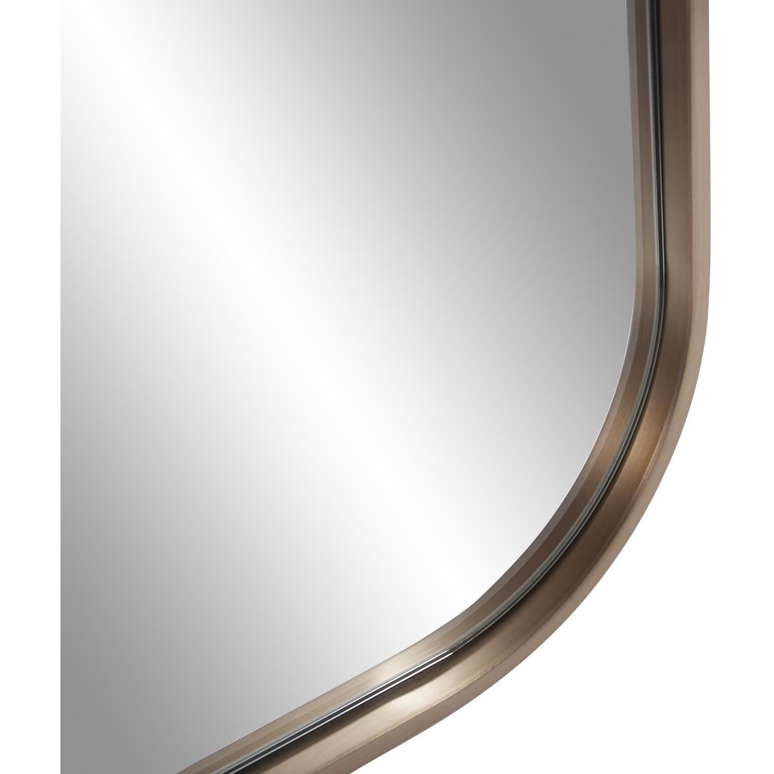 Milo 36 X 24 inch Brass Mirror