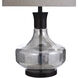 Signature 29 inch 150 watt Mercury Glass Table Lamp Portable Light