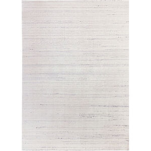 Riya 90 X 63 inch Light Grey Rug in 5 x 7