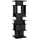 Pisa 77 X 25 X 25 inch Matte Black Shelf