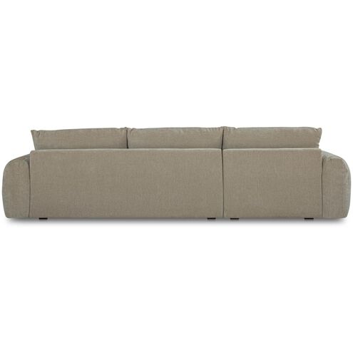 Berga Grey Sectional, Left