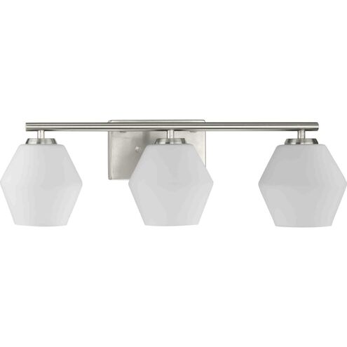 Copeland 3 Light 24 inch Brushed Nickel Vanity Light Wall Light