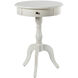 Luka 29.25 X 21.5 inch Antique White Side Table