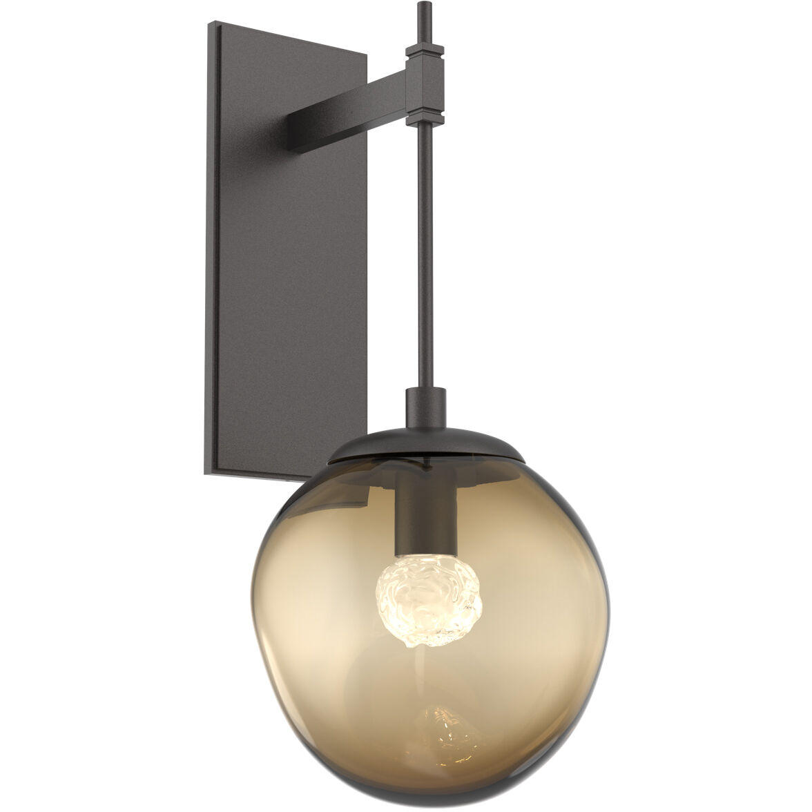 Aster LED LED 10 inch Graphite Indoor Sconce Wall Light, Tempo Nebula