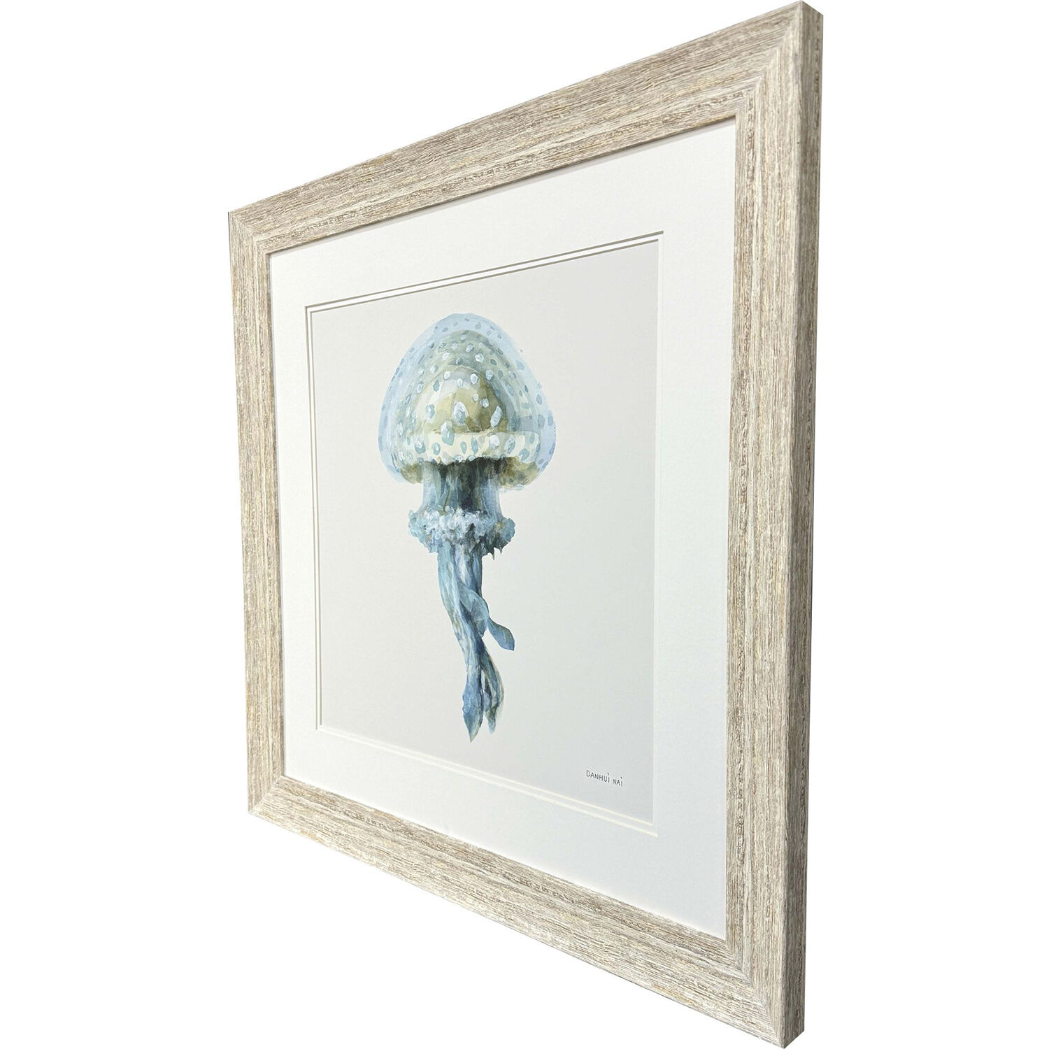 Coastal Bliss Green and Blue Framed Art, Propac