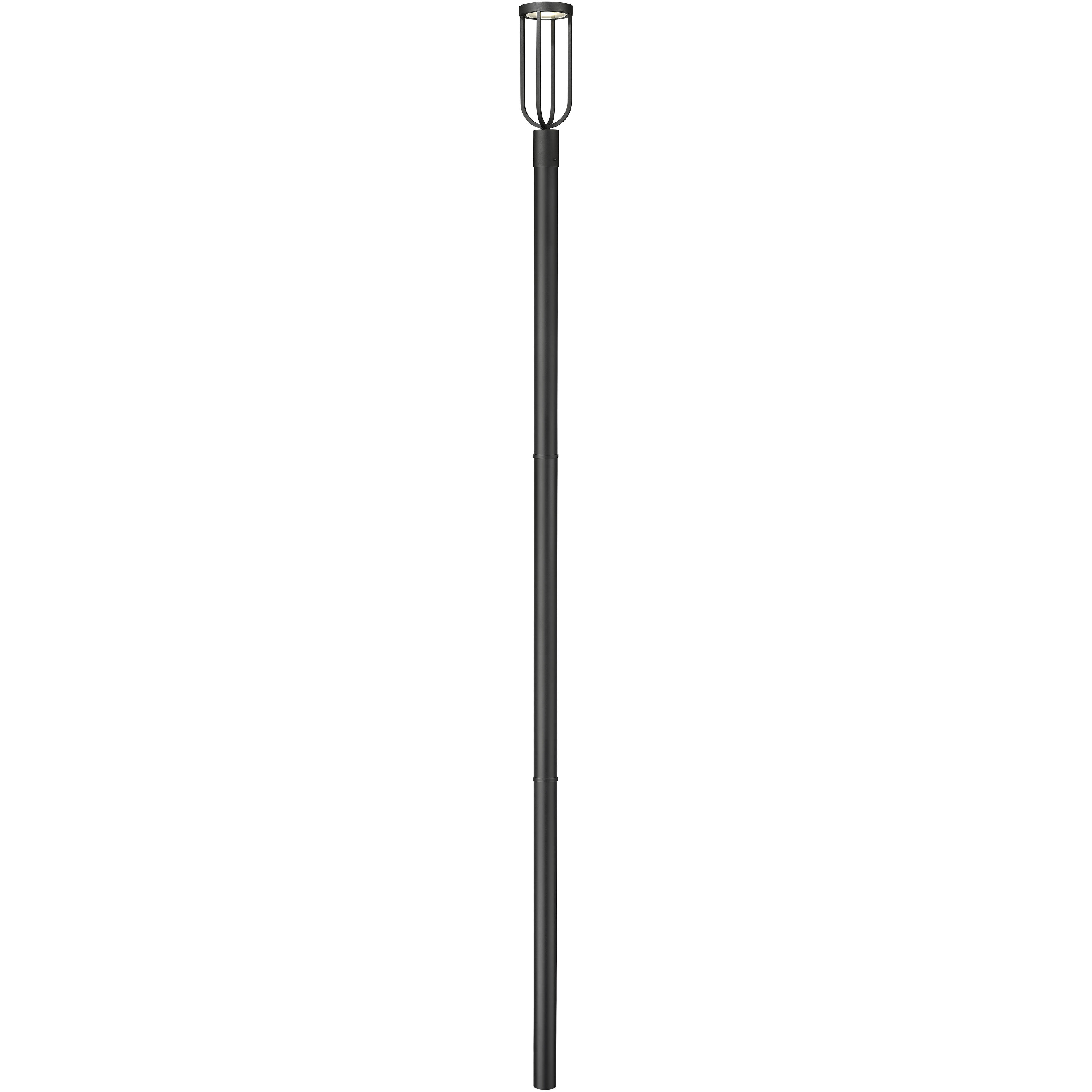 Leland LED 137.25 inch Sand Black Outdoor Post Mounted Fixture