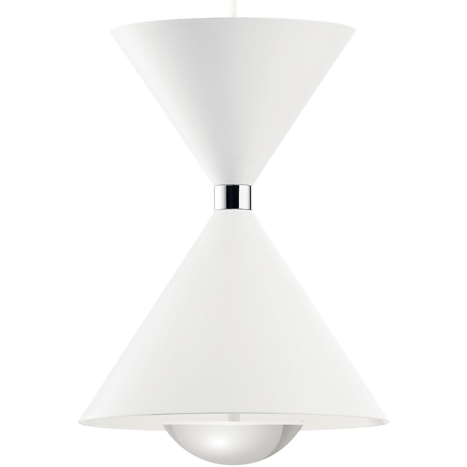 Kordan LED 17.25 inch Matte Black Cluster Pendant Ceiling Light