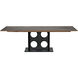 Cameron 95 X 42 inch Matte Black Dining Table