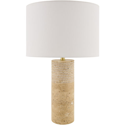 Taboye 26.25 inch 100 watt Natural Accent Table Lamp Portable Light