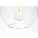 Baxter 1 Light 8 inch Chrome Pendant Ceiling Light