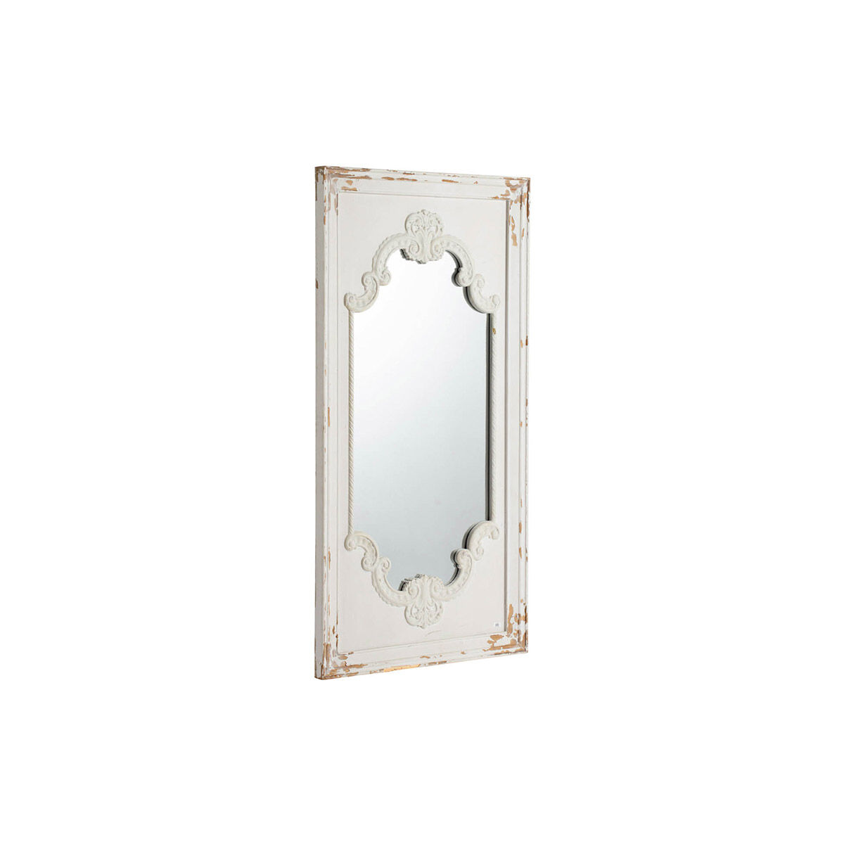 Alcott 38.78 X 20.08 inch Antique White Mirror