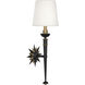Cosmos 1 Light 8 inch Warm Brass with Deep Patina Bronze Wall Sconce Wall Light