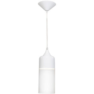 Robertson Blvd. 1 Light 5 inch White Pendant Ceiling Light