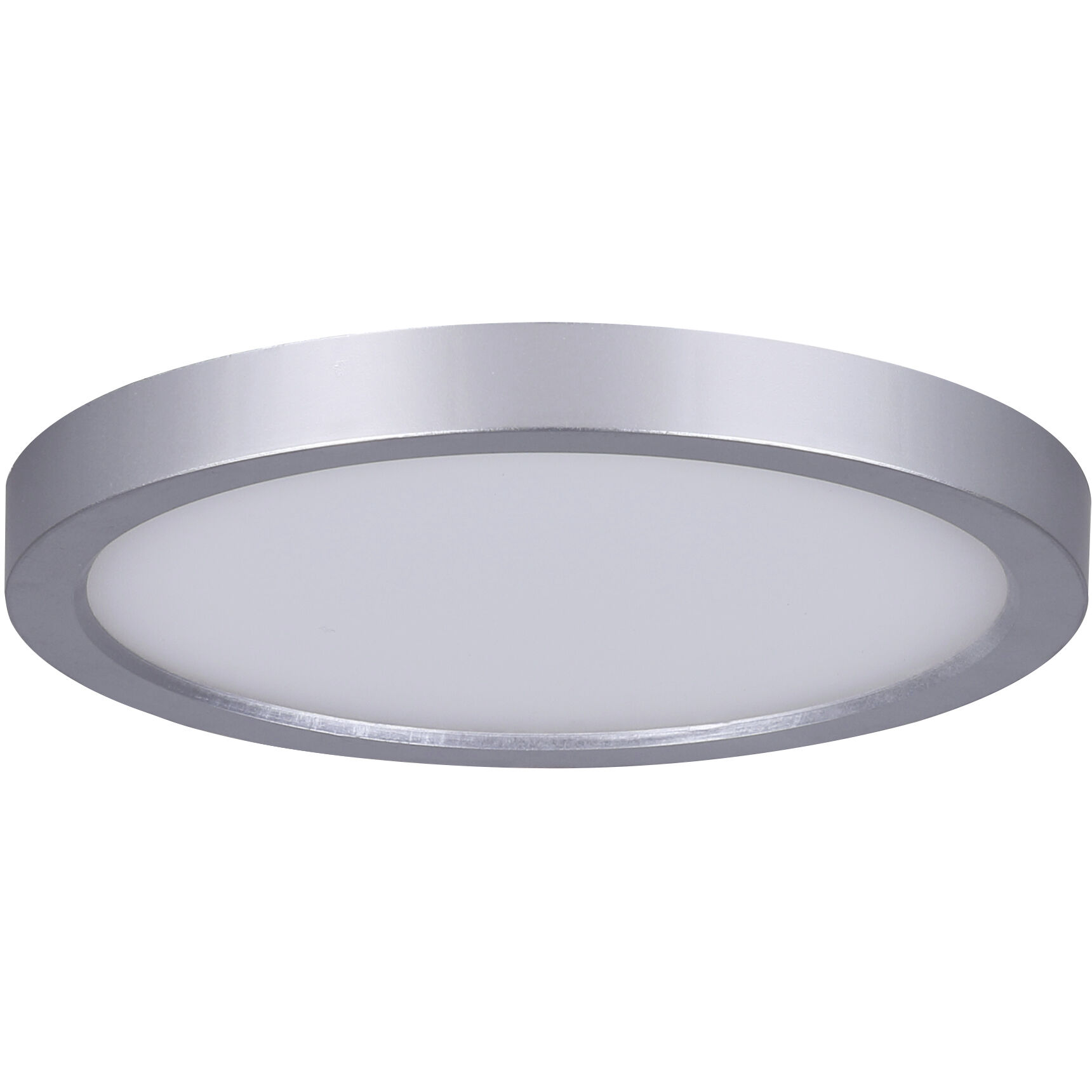 Madison LED 7 inch Brushed Nickel Disc Light, Low Profile