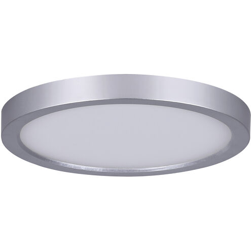 Madison LED 7 inch Brushed Nickel Disc Light, Low Profile