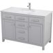 Lewis 48 X 22 X 34 inch Grey Vanity Sink Set