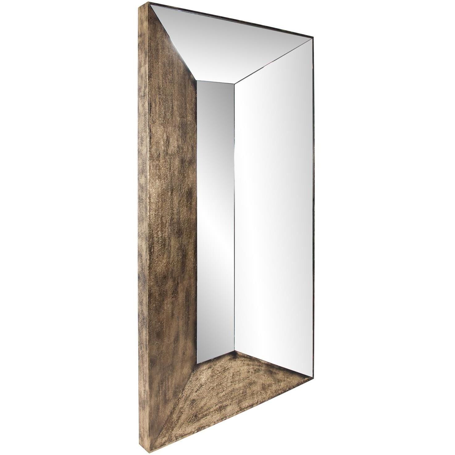 Barragan 87 X 47.25 inch Vintage Gold Mirror