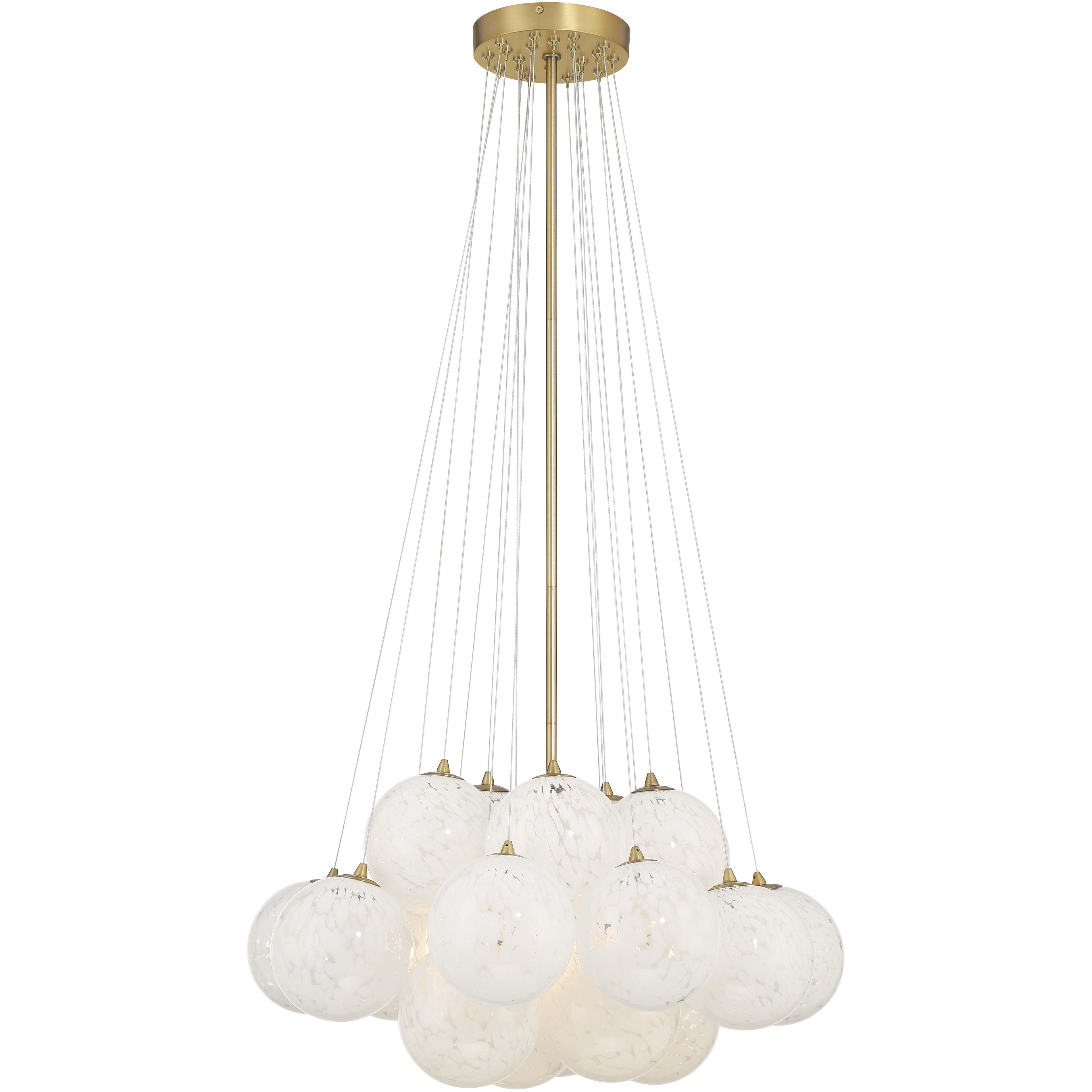 Langford 5 Light 25 inch Legacy Brass Pendant Ceiling Light